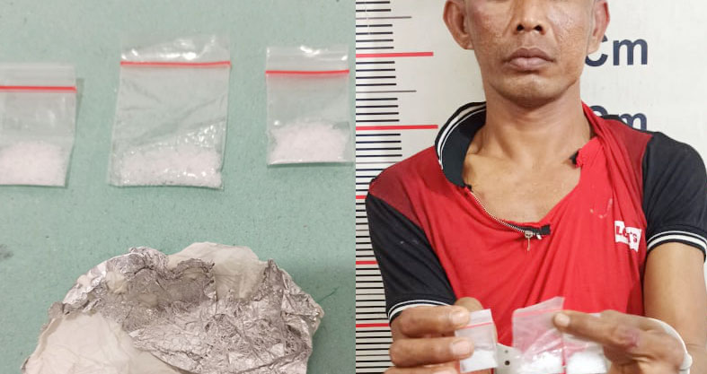 Polres Langkat Amankan Pelaku Narkotika Dalam Rumah Kontrakan