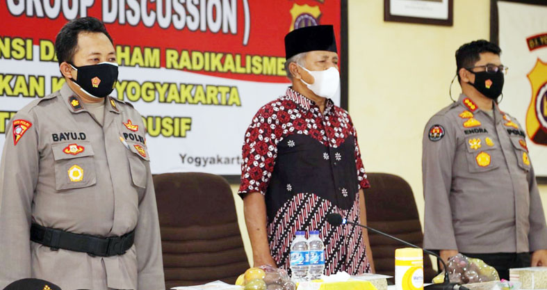 Polri Gelar Diskusi Cegah Paham Radikalisme di Polresta Yogyakarta