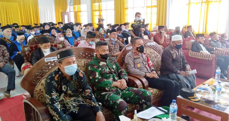 Rapat Senat Terbuka Wisuda  S1 Angkatan XIV STAIslam Syekh Abdur Rauf Aceh Singkil