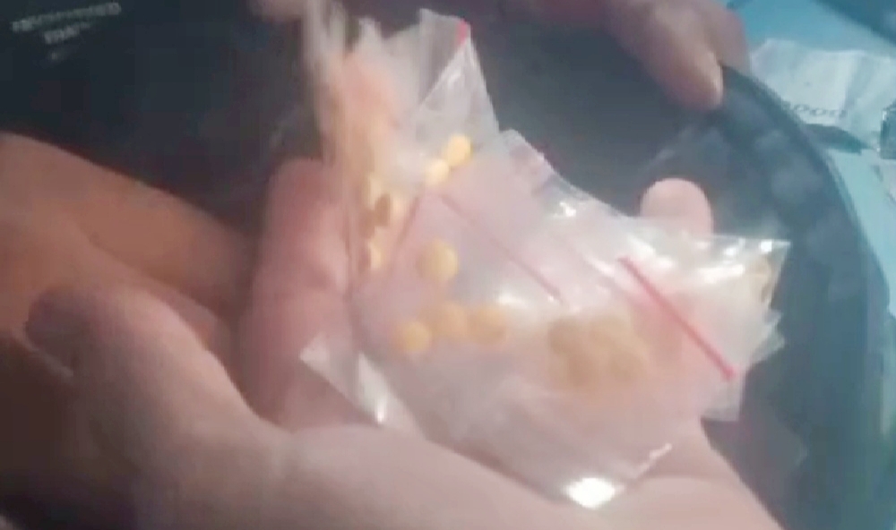 Barang bukti daftar obat jenis G yang disita 