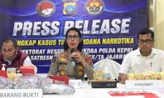 Polda Kepri Ungkap 10 Kasus Narkoba dalam Sepekan, Sita Sabu, Ekstasi hingga Vape Mengandung Etomidate