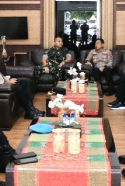 Perkuat Sinergi TNI-Polri, Kapolres Langkat Silaturahmi dengan Dandim 0203/Langkat