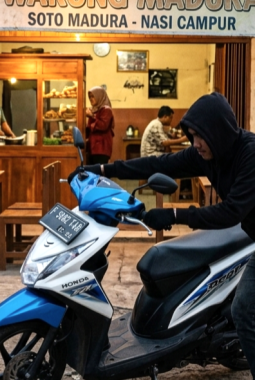 Sepeda Motor Honda Beat Digondol Maling di Depan Warung Madura, Polresta Denpasar Selidiki CCTV Sekitar