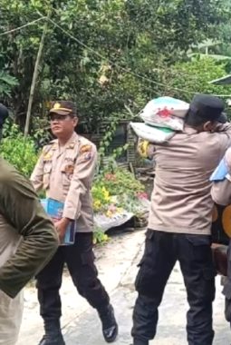 Kapolres Langkat Kunjungi Korban Pencabulan di Secanggang: Salurkan Bantuan & Trauma Healing