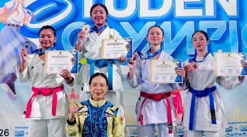 Dua Siswa SMA S Hang Tuah Lampung Raih Emas di Karate Student Olympic 2026