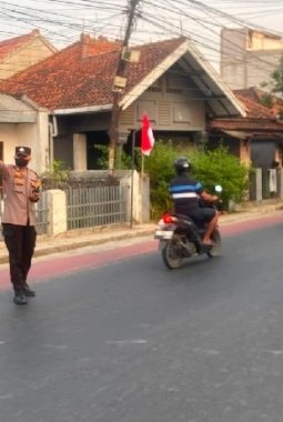 Polsek Kadipaten Gelar Gatur Pagi di SDN 1 Liangjulang: Jamin Kamseltibcarlantas Pelajar