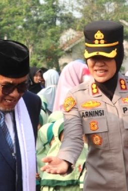 Kapolres Lebak di Ponpes Darel Azhar: Jauhi Tawuran & Narkoba, Hormati Guru sebagai Bentuk Disiplin