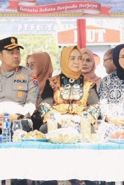 Kapolres Langkat Hadiri puncak peringatan Brandan Bumi Hangus yang ke-79 Pangkalan Berandan