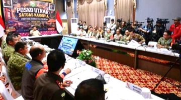 Tangani Karhutla Sumsel, Presiden Prabowo Turun Langsung Pimpin Ratas di Palembang