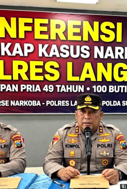 Bawa 100 Butir Ekstasi, Pria 49 Tahun Ditangkap Satres Narkoba Polres Langkat