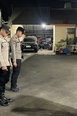 Tekan Aksi Geng Motor, Polsek Cikijing Gelar Apel dan Patroli Malam di Titik Rawan