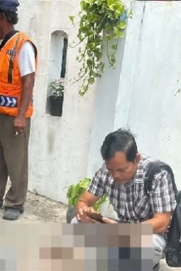 Polsek Cirebon Selatan Timur Evakuasi Mayat Pria di Kalijaga Usai Menerima Laporan Call Center 110