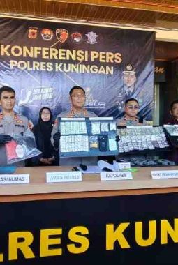 Dua Bulan Beraksi, Polres Kuningan Ringkus 22 Tersangka Narkoba dan Sikat Aksi Balap Liar