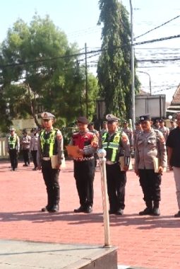 Apel Jam Pimpinan, Polres Majalengka Tekankan Pentingnya Kesehatan dan Kesiapsiagaan Personel