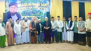 Peringati Maulid Nabi, Desa Kurungan Nyawa Gelar Gema Syiar Rabiul Akhir