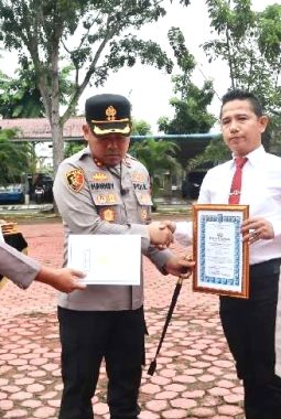 Apresiasi Personel Berprestasi, Kapolres Langkat: Ini Bukan Sekadar Seremoni
