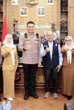Perkuat Sinergi Penanggulangan HIV/AIDS, Kapolres Majalengka Terima Kunjungan KPA