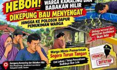 Warga Kamacing dan Babakan Hilir Keluhkan Bau Menyengat hingga Masuk Rumah
